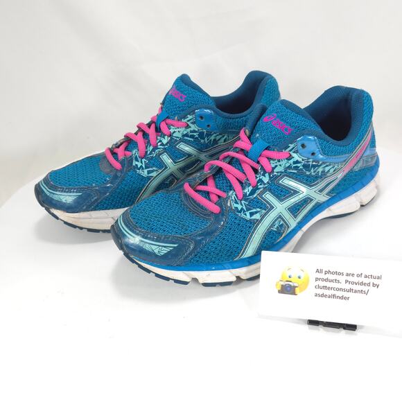Asics Shoes - ASICS Gel-Excite 3 Athletic Running Shoe Womens Size 8.5 T5B9N Blue Pink